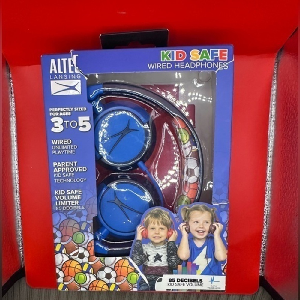 Altec Lansing Wired Headphones NIB